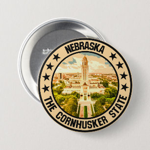 Nebraska Button
