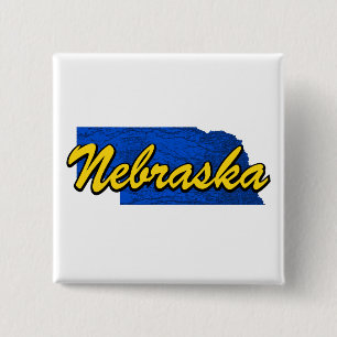 Nebraska Button