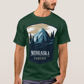 Nebraska Camping Wandern und Backpacken T-Shirt