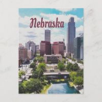 Nebraska City Skyline Omaha