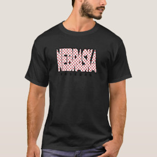 Nebraska Cornhuskers Polka Dots Grau Offiziell Li T-Shirt