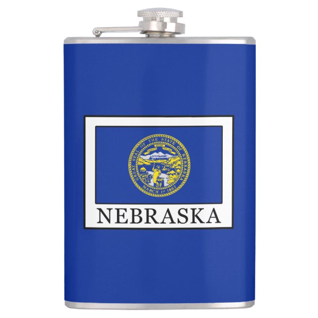 Nebraska Flachmann (Vorderseite)