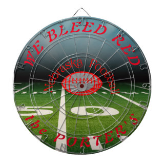Nebraska Football - Anpassen von Dartboard Dartscheibe