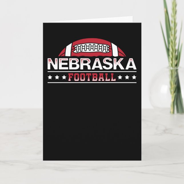 Nebraska Football Karte (Vorderseite)