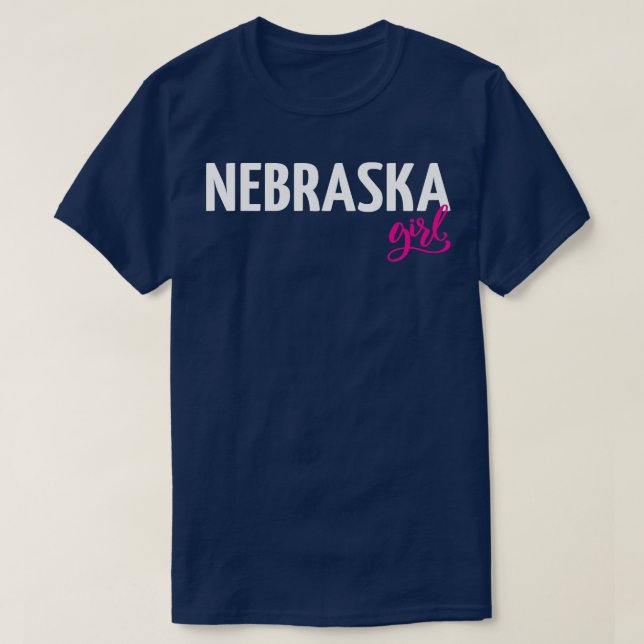 Nebraska Girl 2 T-Shirt (Design vorne)