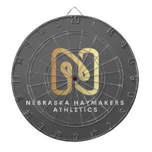 Nebraska Haymakers Dart Board Dartscheibe