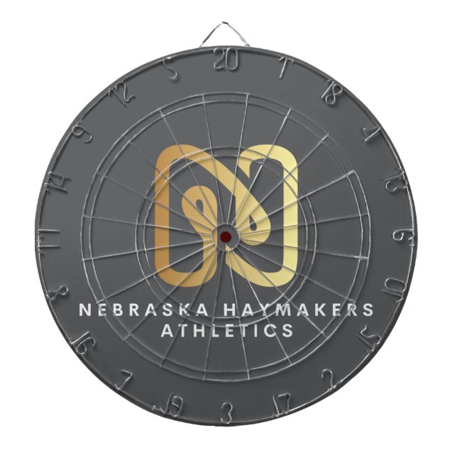 Nebraska Haymakers Dart Board Dartscheibe (vorne)