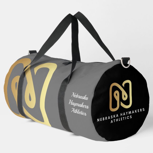 Nebraska Haymakers Tournament Travel Duffel Bag Duffle Bag (Linke Ecke)