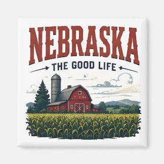 Nebraska Heartland Country Escape Magnet