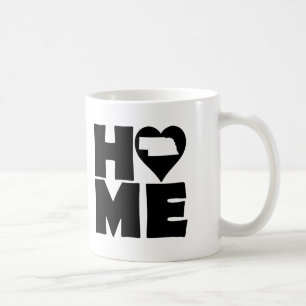 Nebraska Home Heart State Tasse oder Reisebecher