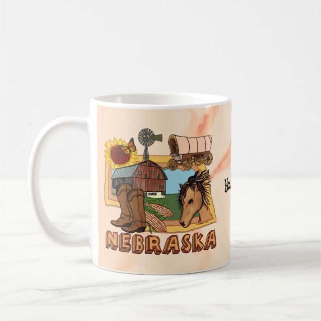 Nebraska Kaffeetasse (Links)