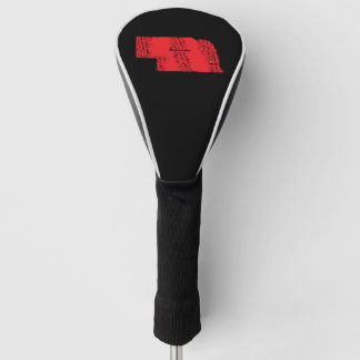 NEBRASKA-KARTE GOLF HEADCOVER
