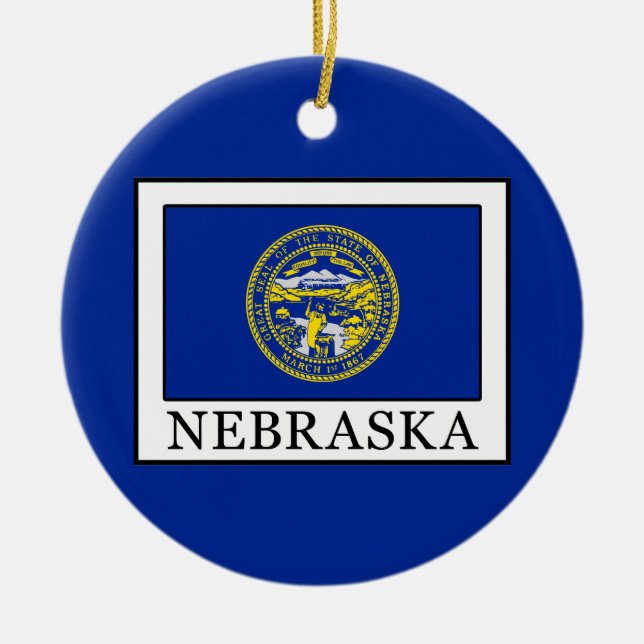 Nebraska Keramikornament (Vorne)