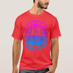 Nebraska Nationalwald Nebraska Staat Nature Lan T-Shirt