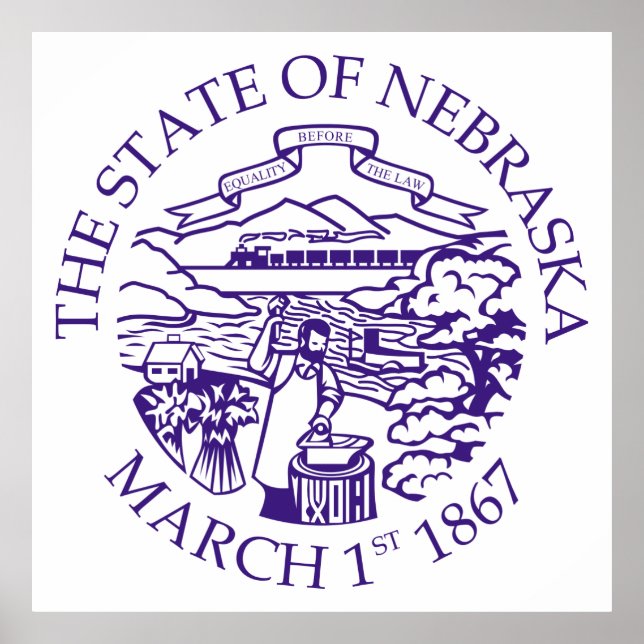 Nebraska Poster (Vorne)