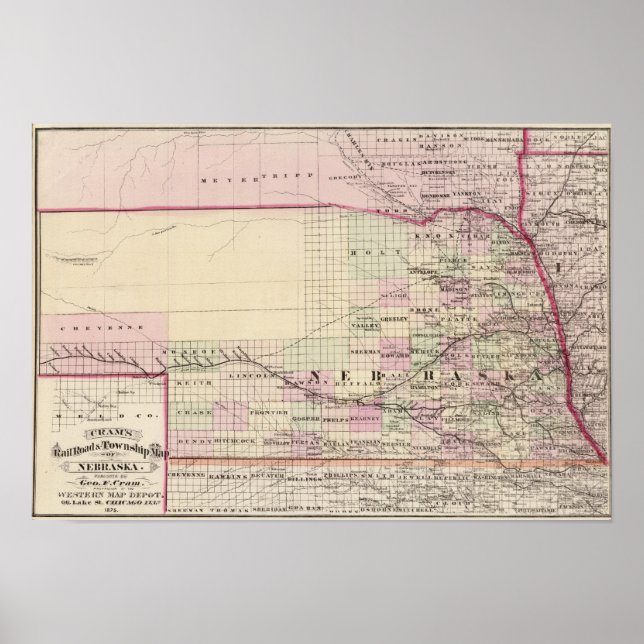 Nebraska Poster (Vorne)