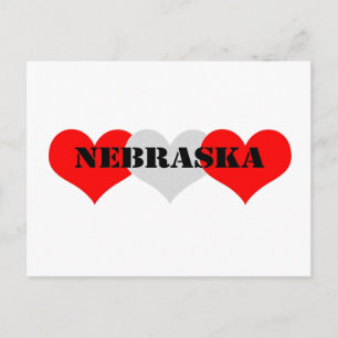 Nebraska Postkarte