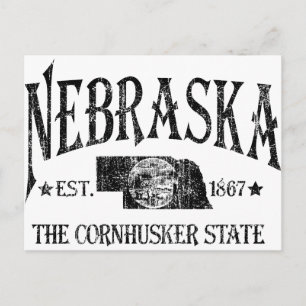 Nebraska Postkarte
