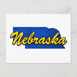Nebraska Postkarte