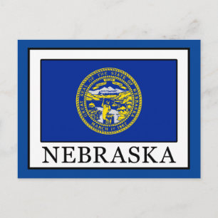 Nebraska Postkarte