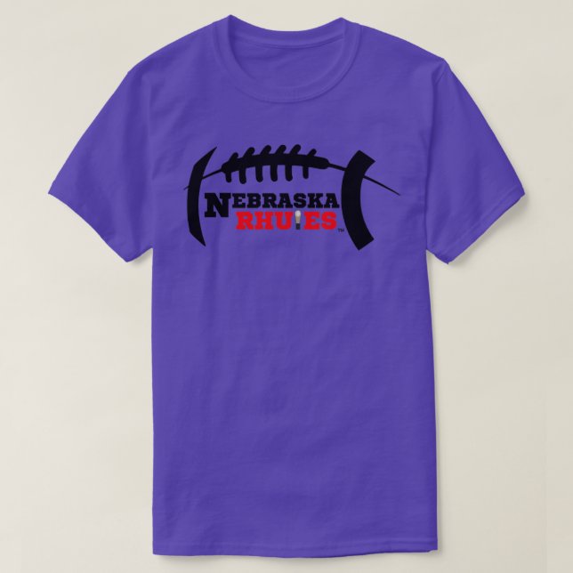 Nebraska Rhules T-Shirt (Design vorne)
