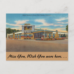Nebraska, Royal Terrace, Pfingstrosenpark, Omaha Postkarte