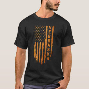 Nebraska Rustikal Recht Waffen zu tragen Zweite Än T-Shirt