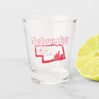 Nebraska-Schnapsglas Schnapsglas