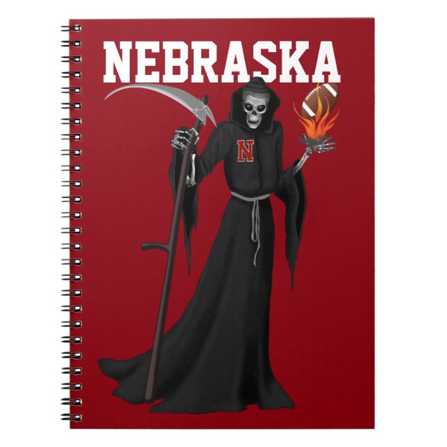 Nebraska-Sensenmann Notizblock (Vorderseite)