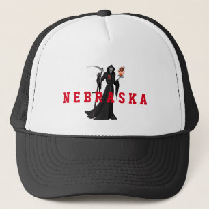 Nebraska-Sensenmann Truckerkappe