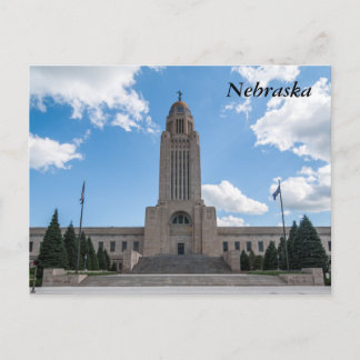 Nebraska Staat Hauptstadt Postkarte