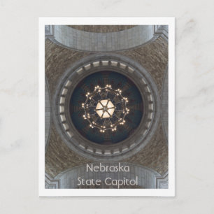 Nebraska Staat Hauptstadt Postkarte