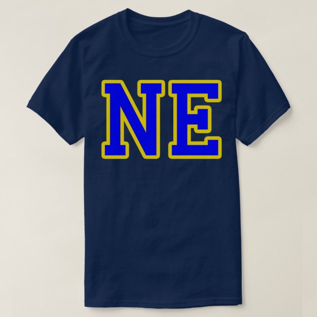 Nebraska-Staat T-Shirt (Design vorne)