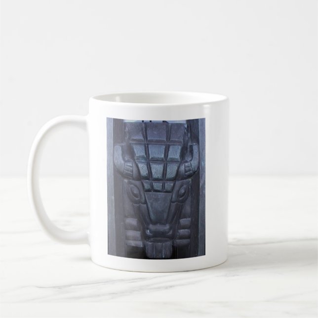 Nebraska-Staats-Hauptstadts-Deko-Bison Tasse (Links)