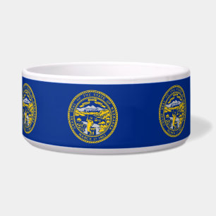 Nebraska-Staatsflagge Napf