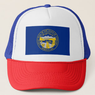 Nebraska Staatsflagge Truckerkappe