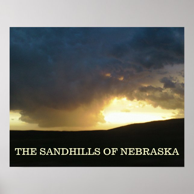 Nebraska Supercell Poster (Vorne)