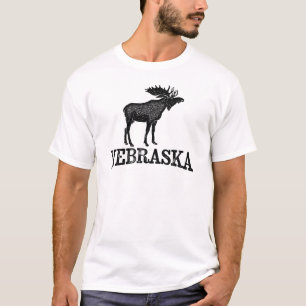 Nebraska T - Shirt - Elch