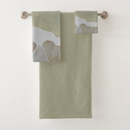 Nebraska thru Kansas Badhandtuch Set