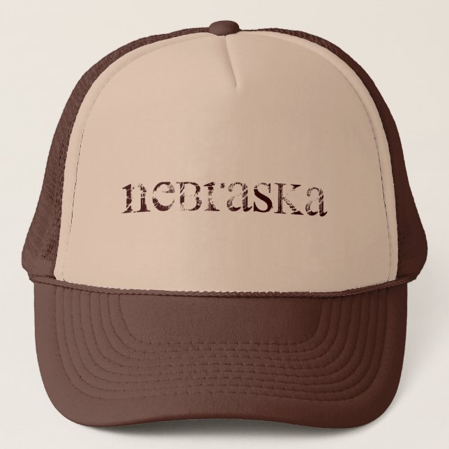 Nebraska Truckerkappe (Vorderseite)