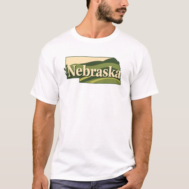 Nebraska Tshirt V03 (Vorderseite)