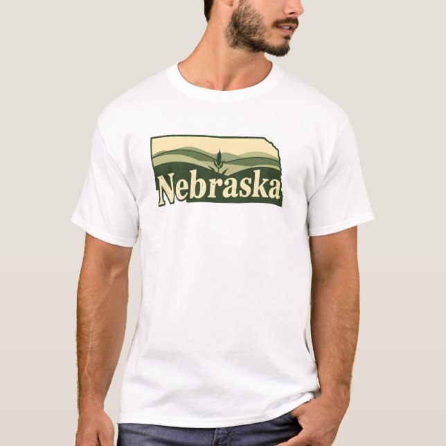 Nebraska Tshirt V04 (Vorderseite)