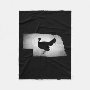 Nebraska Türkei Jagd Fleecedecke