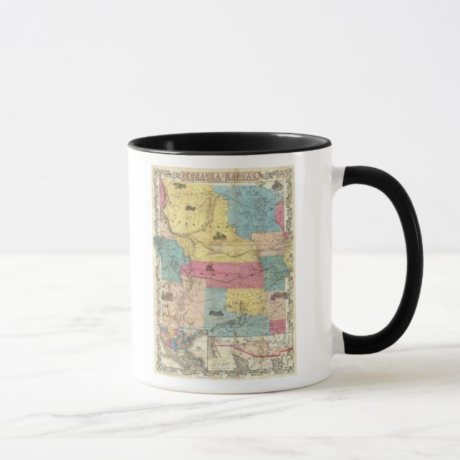 Nebraska und Kansas 3 Tasse (Rechts)