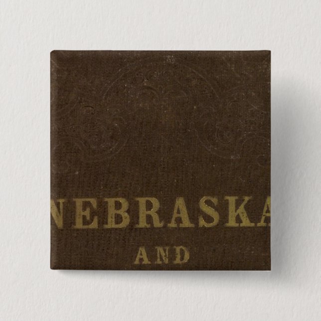 Nebraska und Kansas Button (Vorderseite)