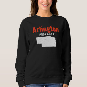 Nebraska USA Bundesstaat Amerika Reise Nebraskan A Sweatshirt