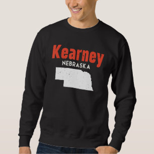 Nebraska USA Bundesstaat Amerika Reise Nebraskan K Sweatshirt
