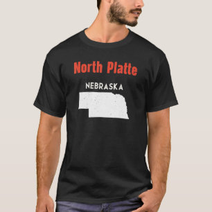 Nebraska USA Bundesstaat Amerika Reise Nebraskan N T-Shirt