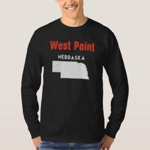 Nebraska USA Bundesstaat Amerika Reise Nebraskan W T-Shirt