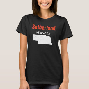 Nebraska USA Bundesstaat Amerika Reisen Nebraskan T-Shirt